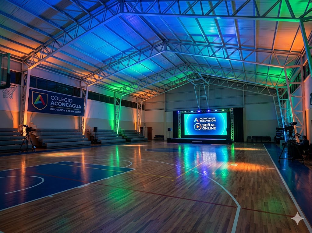 Gimnasio Iluminado